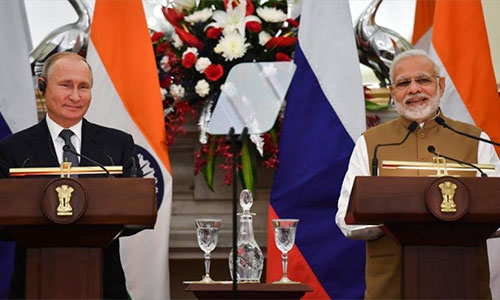 Vladimir Putin y Narendra Modi Moscú y Nueva Delhi desafían a Estados Unidos